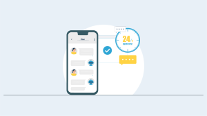 24X7 support with chatbots