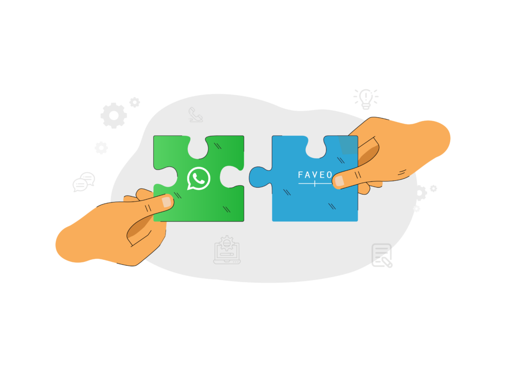 whatsapp integration with faveo