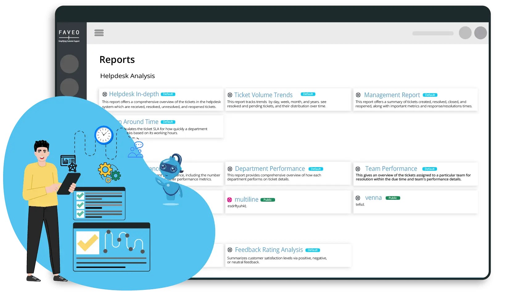 Servicedesk reports Servicedesk reports