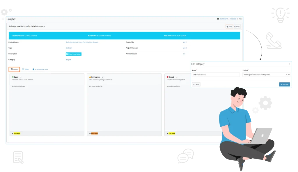 Faveo Integrate with Productivity Suite 03