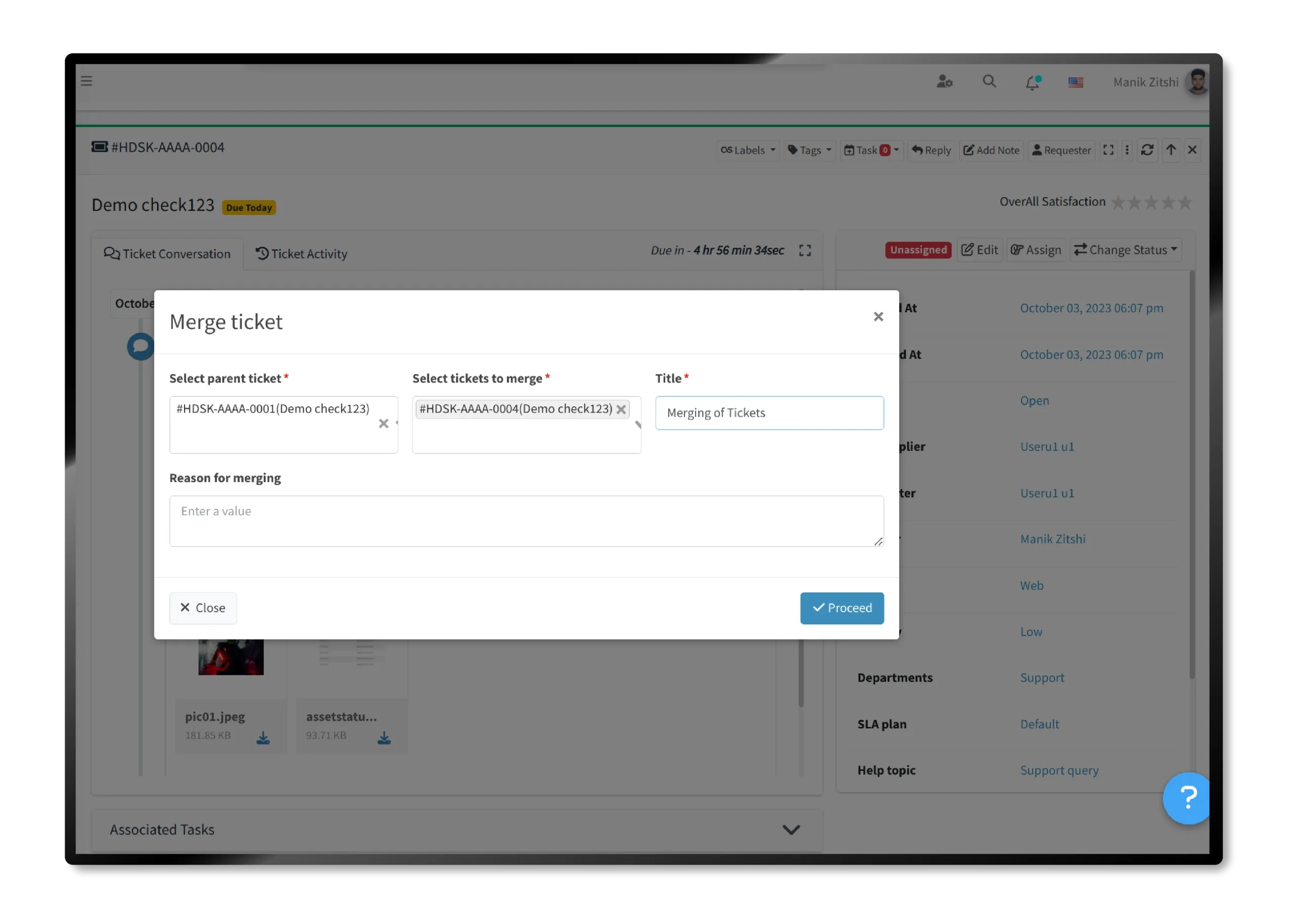 Merge-Ticket Merge-Ticket