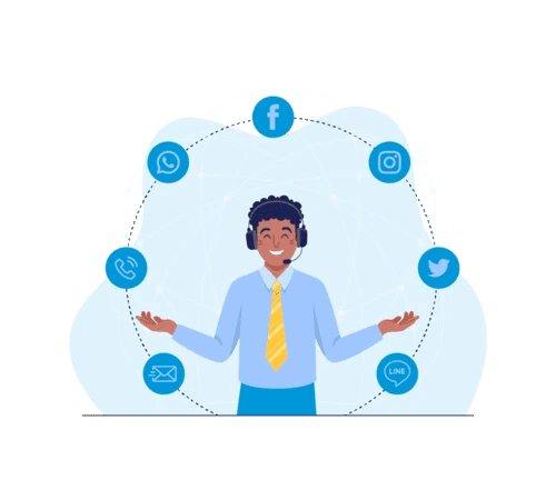 Omni-Channel Integration-Homepage About Faveo
