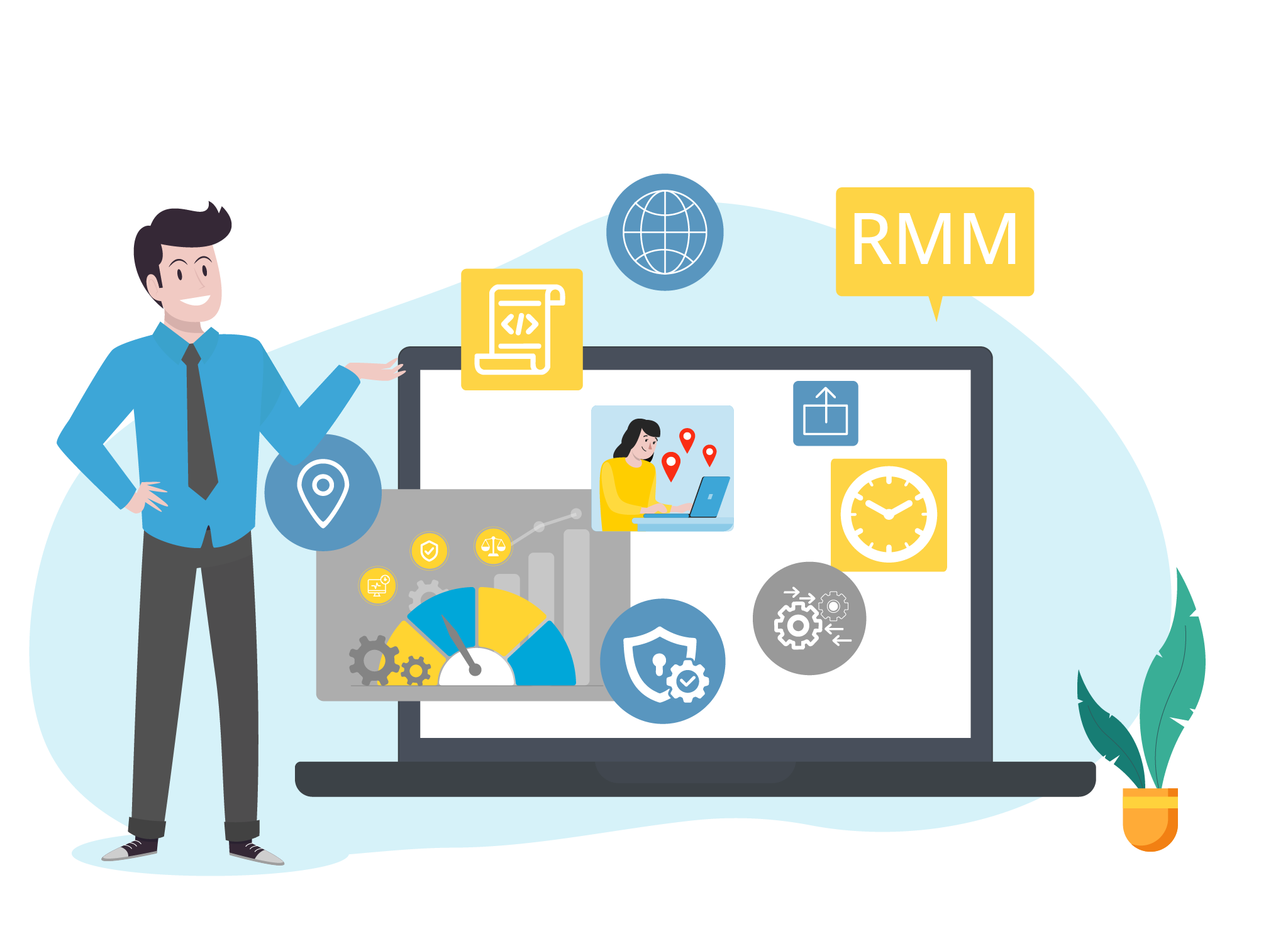 RMM illustrations & icons Why Faveo RMM Software is the Right Choice for Your IT Needs_5th sec – Why Faveo RMM Software is the Right Choice for Your IT Needs Why Faveo RMM Software is the Right Choice for Your IT Needs