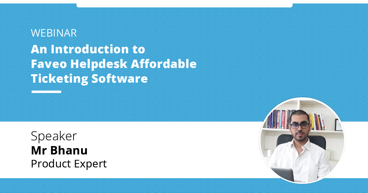 An Introduction to Faveo Helpdesk Affordable Ticketing Software-Past event banner