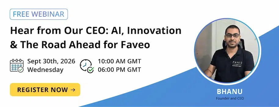 Upcoming Events - Hear from Our CEO- AI, Innovation & The Road Ahead for Faveo