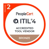 PeopleCert - Accredited Tool Vendor Bronze